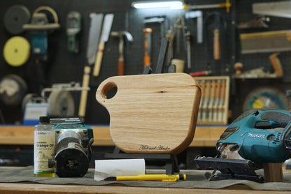 Date Night Woodworking: Create a Custom Cheeseboard!